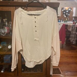 Cream Blouse
